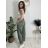 Tepláky/Kalhoty elegantné oversize dlhé dámske (S/M/L ONE SIZE) TALIANSKA MÓDA IMD26003/DUR sv. růžová S/M/L