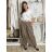 Nohavice dlhé s páskem dámske (S/M/L ONE SIZE) TALIANSKA MÓDA IMWBG2601362/DUR S/M/L tmavo béžová