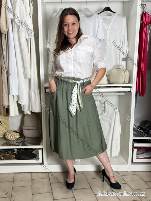 Sukňa dlhá dámska (S/M/L ONE SIZE) TALIANSKA MÓDA IM426234145/DUR