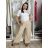 Kalhoty letní dlouhé dámské (S/M/L/XL ONE SIZE) ITALSKÁ MÓDA IMD24004