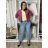 Bunda lehká oversize dlhý rukáv dámska WIVI (S/M/L /XL ONE SIZE) TALIANSKA MÓDA IMWBG260001/DUR S/M/L tmavo béžová