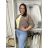 Bunda lehká oversize dlhý rukáv dámska WIVI (S/M/L /XL ONE SIZE) TALIANSKA MÓDA IMWBG260001/DUR S/M/L tmavo béžová
