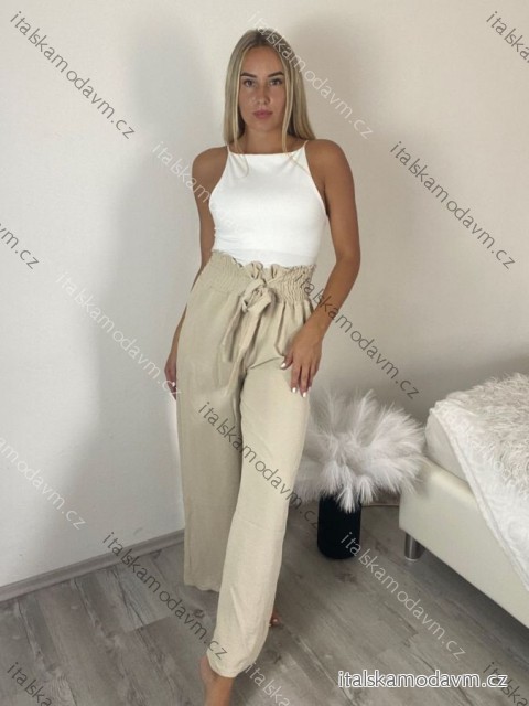 Nohavice dlhé letnídámske DITA (S/M - L/XL) MIEGO MIE267071M/DUR L / XL béžová