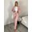 Souprava/komplet elegantní sako a kalhoty dlouhé dámská (S/M ONE SIZE) ITALSKÁ MÓDA IMD23162