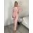 Souprava/komplet elegantní sako a kalhoty dlouhé dámská (S/M ONE SIZE) ITALSKÁ MÓDA IMD23162