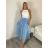 Sukně dlouhá tylová dámská (S/M/L ONE SIZE) ITALSKÁ MÓDA IM425155