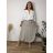 Sukňa dlhá dámska (S/M/L/XL ONE SIZE) TALIANSKA MÓDA IM426234