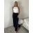 Kalhoty dlouhé letní dámské (S/M/L ONE SIZE) ITALSKÁ MÓDA IMM23M7055/DUR