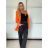 Sako dlouhý rukáv dámské DICE (S/M/L ONE SIZE) ITALSKÁ MÓDA IMPVN2522493/DUR růžová S/M