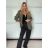 Sako dlouhý rukáv dámské DICE (S/M/L ONE SIZE) ITALSKÁ MÓDA IMPVN2522493/DUR růžová S/M