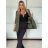 Sako dlouhý rukáv dámské DICE (S/M/L ONE SIZE) ITALSKÁ MÓDA IMPVN2522493/DUR růžová S/M