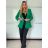 Sako dlouhý rukáv dámské DICE (S/M/L ONE SIZE) ITALSKÁ MÓDA IMPVN2522493/DUR růžová S/M