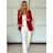 Sako dlouhý rukáv dámské DICE (S/M/L ONE SIZE) ITALSKÁ MÓDA IMPVN2522493/DUR růžová S/M