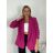 Sako dlouhý rukáv dámské DICE (S/M/L ONE SIZE) ITALSKÁ MÓDA IMPVN2522493/DUR růžová S/M