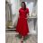 Šaty letní elegantní krátký rukáv dámske (S/M/L ONE SIZE) TALIANSKA MÓDA IM526023156
