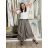 Nohavice oversize s páskem dámske (S/M/L ONE SIZE) TALIANSKA MÓDA IMSM265052