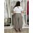Nohavice letní s páskem dámske (S/M/L ONE SIZE) TALIANSKA MÓDA IMSM265054