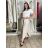 Nohavice letní s páskem dámske (S/M/L ONE SIZE) TALIANSKA MÓDA IMSM265056