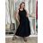 Šaty dlouhé letní na ramínka dámské (S/M/L ONE SIZE) ITALSKÁ MÓDA IMD2608457