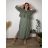 Letní komplet šaty letní a cardigan dámské nadrozměr (48/50/52ONE SIZE) TALIANSKA MÓDA  IMSM26232535