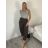Kalhoty letní s páskem dámské ROMI  (S/M/L ONE SIZE) ITALSKÁ MÓDA IM4260013565