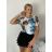 Halenka icecool krátký rukáv dámská (S/M/L ONE SIZE) ITALSKÁ MÓDA IMM25M7549/DUR S/M/L růžová