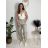 Nohavice jogger trojštvrťové 3/4 krátke dámske (S/M/L ONE SIZE) TALIANSKA MÓDA IMD26000171/DUR čierna S/M/L