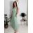 Šaty společenské dlhé dámske JULY (S/M/L ONE SIZE) TALIANSKA MÓDA IMWTM260001/DUR světle modrá S/M/L