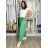 Kalhoty aladinky harémky dlouhé dámské (M/L ONE SIZE) ITALSKÁ MÓDA IMD22212/DR M/L KHAKI