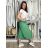 Kalhoty aladinky harémky dlouhé dámské (M/L ONE SIZE) ITALSKÁ MÓDA IMD22212/DR M/L KHAKI