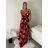 Šaty dlouhé letní na ramínka dámske (S/M/L ONE SIZE) TALIANSKA MÓDA IMPMNC266117/DUR S/M/L biela