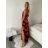 Šaty dlouhé letní na ramínka dámske (S/M/L ONE SIZE) TALIANSKA MÓDA IMPMNC266117/DUR S/M/L biela