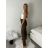 Nohavice letní dlouhé AURORA (S/M/L ONE SIZE) TALIANSKA MÓDA IMPNF261093/DUR sv. béžová S/M/L