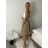 Sukně letní s páskem dámske (S/M/L ONE SIZE) TALIANSKA MÓDA IMPMNC263172-1/DUR S/M/L tmavo modrá