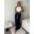 Sukně dlouhá letní s páskem dámske BEATRICE  (S/M/L ONE SIZE) TALIANSKA MÓDA IMPMNC268013/DUR S/M/L tmavo béžová