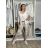 Letní cardigan 3/4 rukáv dámská (S/M/L ONE SIZE) ITALSKÁ MÓDA IMSM26555/DUR S/M/L bílá