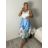 Sukňa elegantní dámska (S / M / L ONE SIZE) TALIANSKÁ MÓDA IMD26002327/DUR S/M/L svetlo modrá