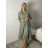 Šaty dlouhé elegantní letní šaty dámské  (S/M/L ONE SIZE) ITALSKÁ MÓDA IMPLU262604/DUR S/M/L tmavě modrá