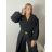 Kabátek krátký oversize dlouhý rukáv dámská KRISTANA (S/M/L ONE SIZE) ITALSKÁ MÓDA IMWTM2600010/DUR S/M/L béžová