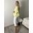 Kalhoty 3/4 letné strečové dámske (S/M/L ONE SIZE) TALIANSKÁ MÓDA IM424STELA