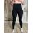 Legíny dlouhé dámské (S/M-L/XL-XL/2XL) PMWLL26HL-4/DR XL/2XL Černá