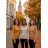 Tričko dlouhý rukáv dámské LATINA (S/M ONE SIZE) ITALSKÁ MÓDA IMPDY2628031/DUR S/M světle zelená