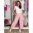 Kalhoty dlouhé elegantní dámské JITKA (S/M/L ONE SIZE) ITALSKÁ MÓDA IM426070/DU