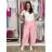 Kalhoty dlouhé elegantní dámské JITKA (S/M/L ONE SIZE) ITALSKÁ MÓDA IM426070/DU