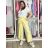 Kalhoty dlouhé elegantní dámské JITKA (S/M/L ONE SIZE) ITALSKÁ MÓDA IM426070/DU