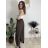Kalhoty dlouhé elegantní dámské JITKA (S/M/L ONE SIZE) ITALSKÁ MÓDA IM426070/DU