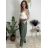 Kalhoty dlouhé elegantní dámské JITKA (S/M/L ONE SIZE) ITALSKÁ MÓDA IM426070/DU