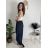 Kalhoty dlouhé elegantní dámské JITKA (S/M/L ONE SIZE) ITALSKÁ MÓDA IM426070/DU