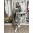 Cardigan s kapucí dámský maskač nadrozměr (44/46/48 ONE SIZE) ITALSKá MóDA IM5260006
