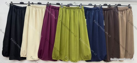 Sukně máselko dlouhá dámská (42/44/46 ONE SIZE) ITALSKÁ MÓDA IM4260316